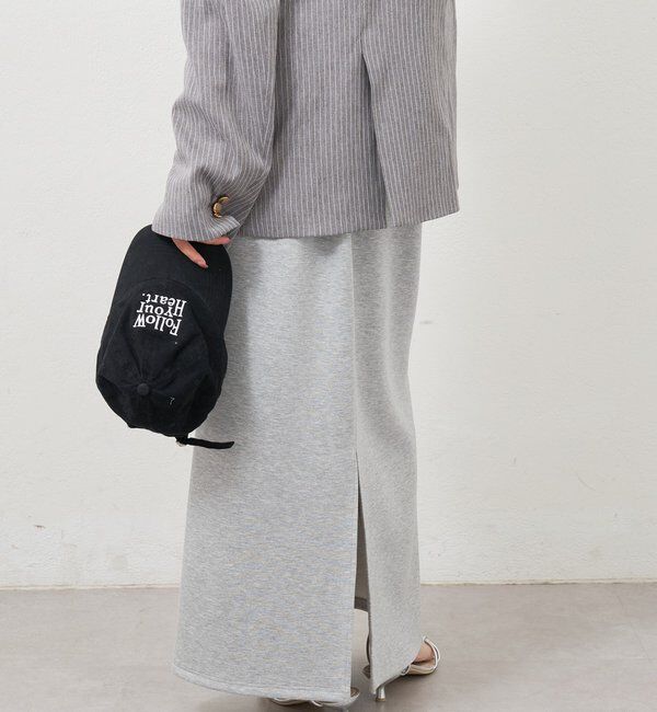  「Wベルトスウェットスカート」|スカート|