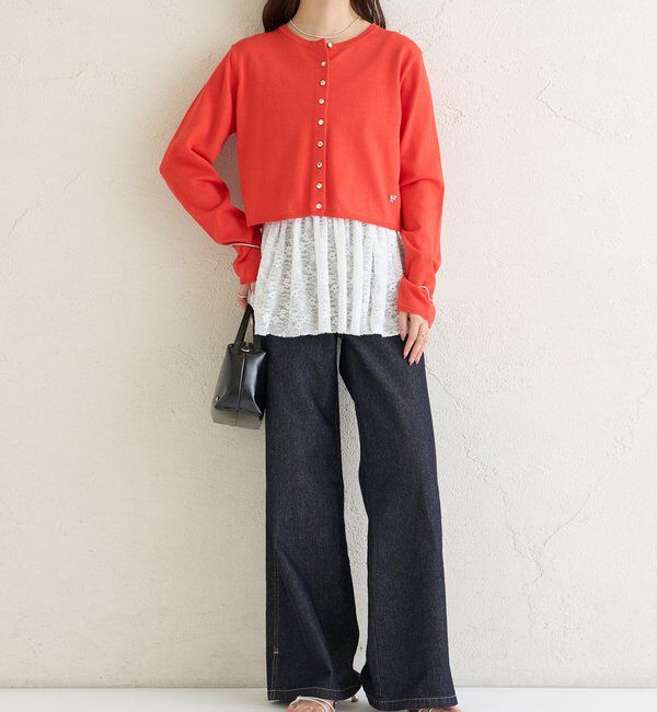  「デイリーショートカーディガン」|カーディガン|