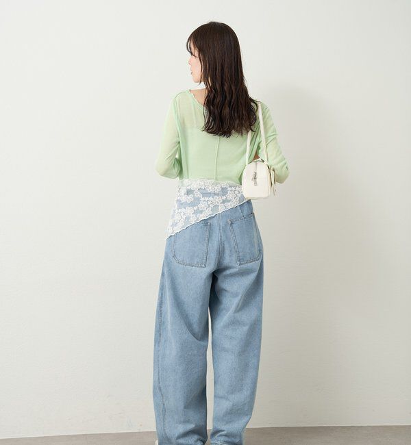  「チュールタグシアーロンT」|Tシャツ・カットソー|