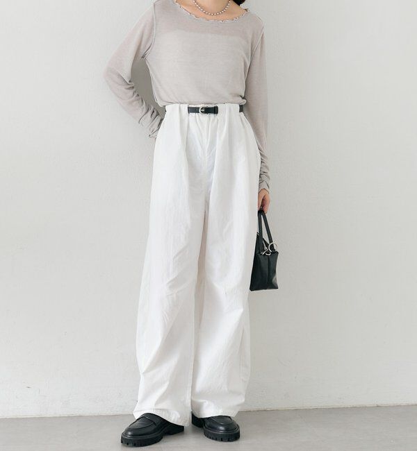  「チュールタグシアーロンT」|Tシャツ・カットソー|