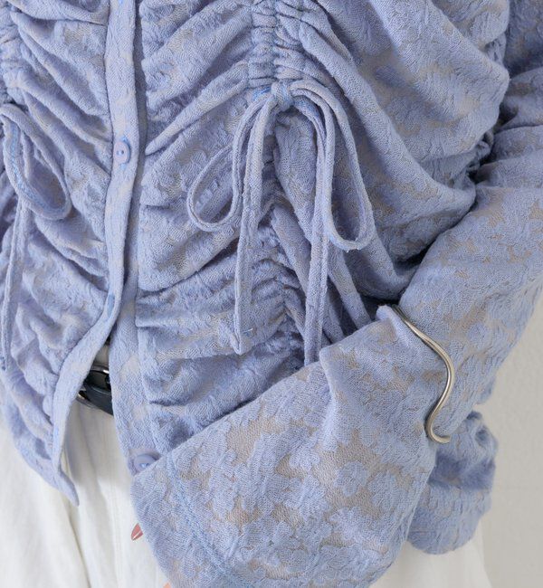  「シャーリングレースカーディガン」|Tシャツ・カットソー|