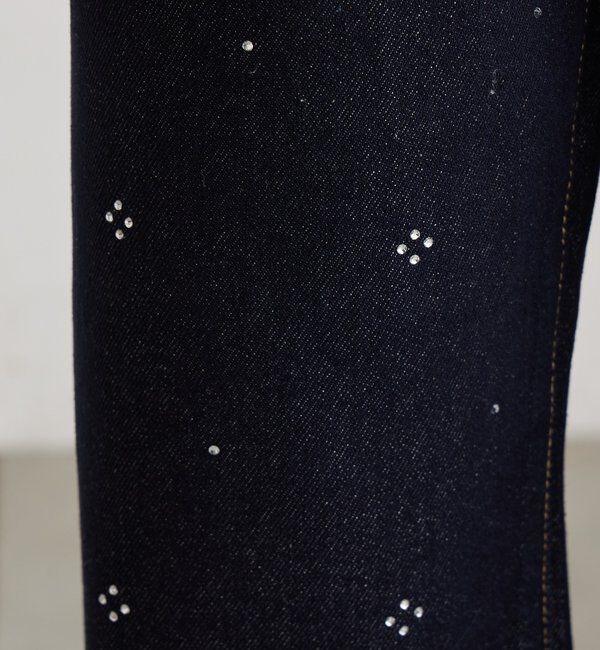  「ラインストーンデニム」|デニム|