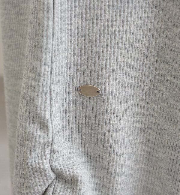  「裾ギャザーリブパンツ」|チノ|