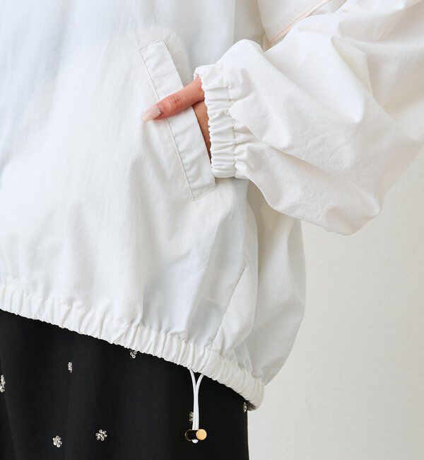  「ナイロンフーディーパーカー」|ブルゾン・スタジャン|