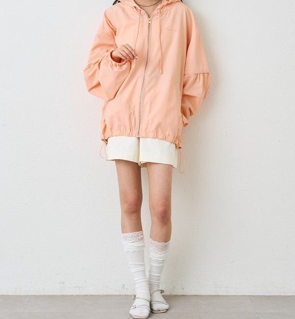  「ナイロンフーディーパーカー」|ブルゾン・スタジャン|