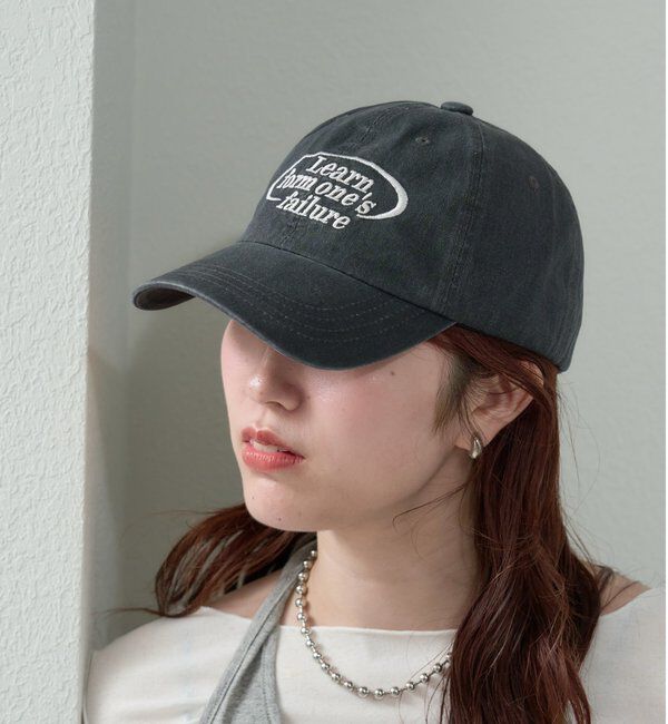  「サークルロゴ刺繍キャップ」|ハット|