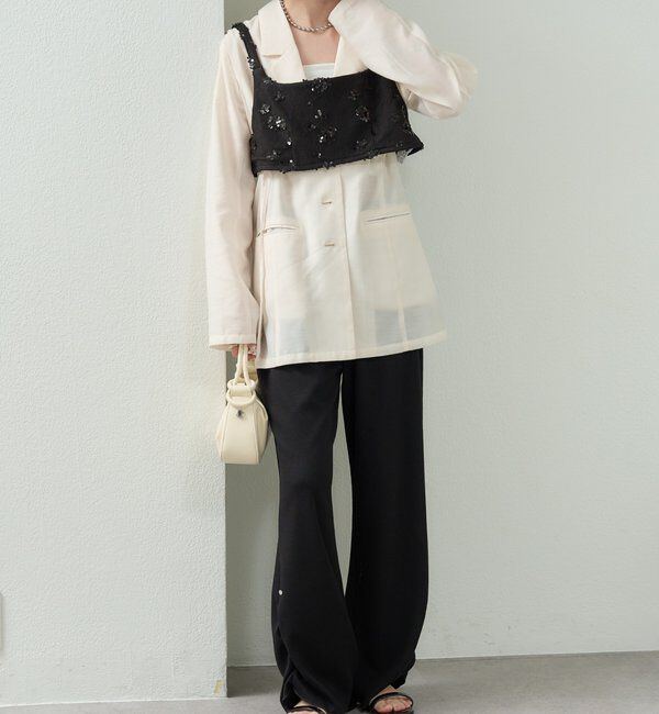  「シャイニースクエアビスチェ」|シャツ・ブラウス|