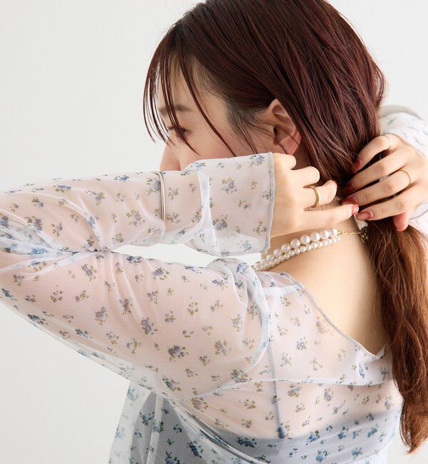  「プリントシアーロンT」|Tシャツ・カットソー|