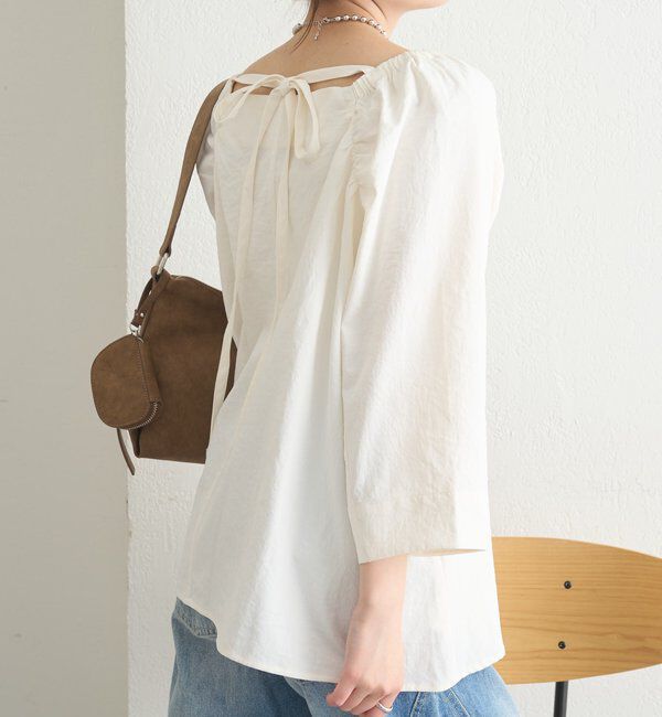  「チョーカーリボンパフブラウス」|シャツ・ブラウス|