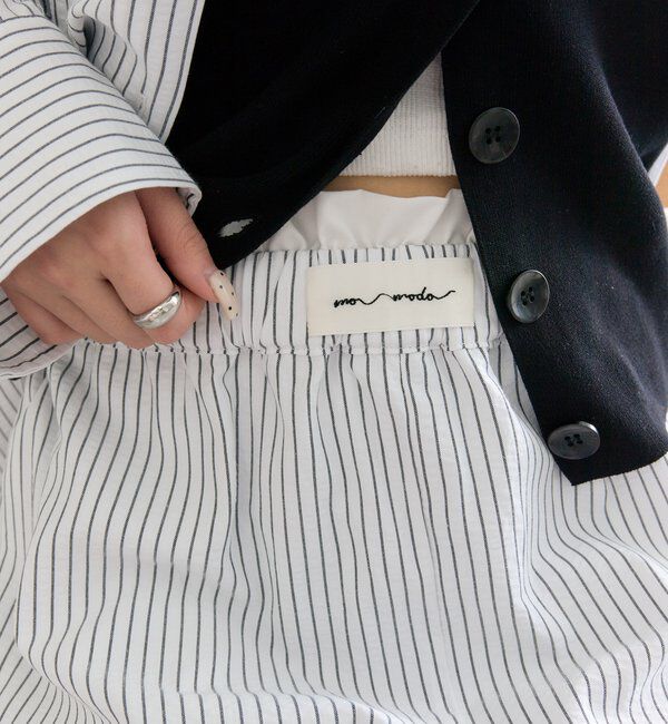  「ストライプイージーパンツ」|チノ|