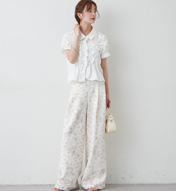  「シャーリングシェイプシャツ」|シャツ・ブラウス|