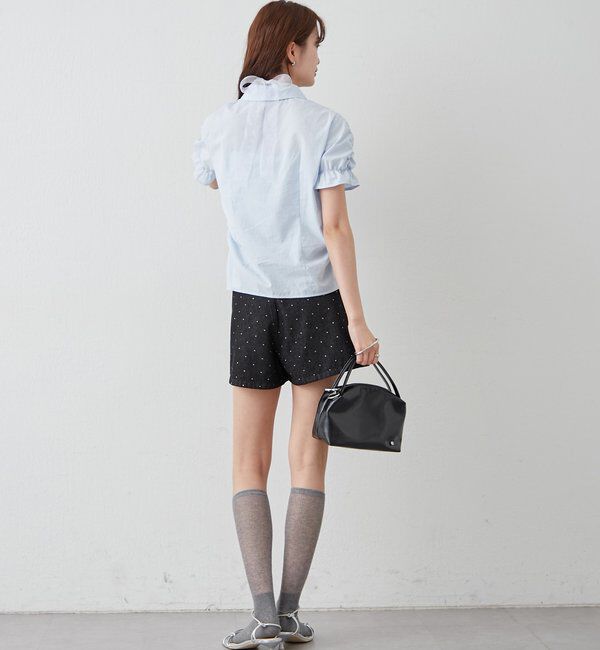  「シャーリングシェイプシャツ」|シャツ・ブラウス|