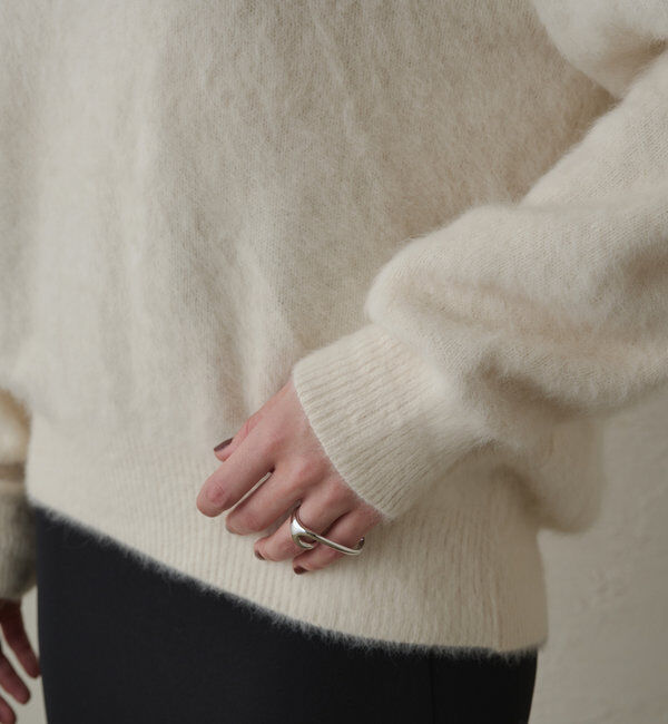  「FURカシミヤVニット」|ニット・セーター|