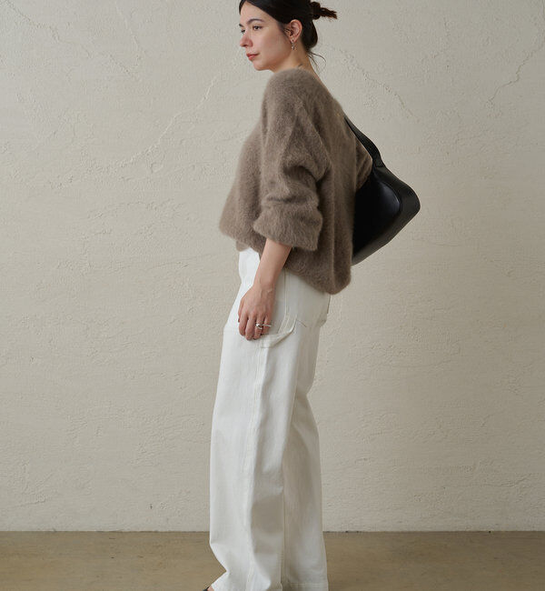  「FURカシミヤVニット」|ニット・セーター|