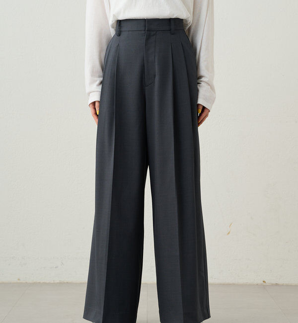  「2タックワイドパンツ」|チノ|
