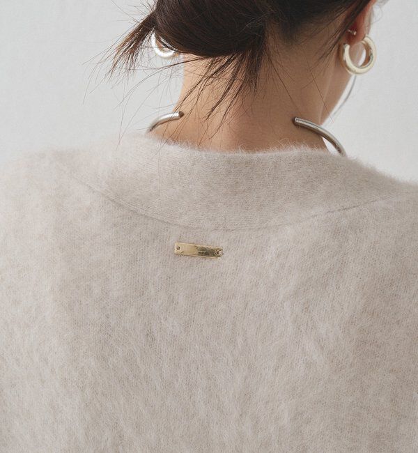  「FURカシミヤニットカーデ」|ニット・セーター|