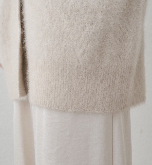  「FURカシミヤニットカーデ」|ニット・セーター|