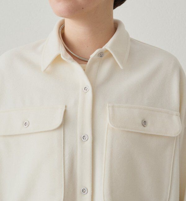  「ウールオーバーシャツ」|シャツ・ブラウス|