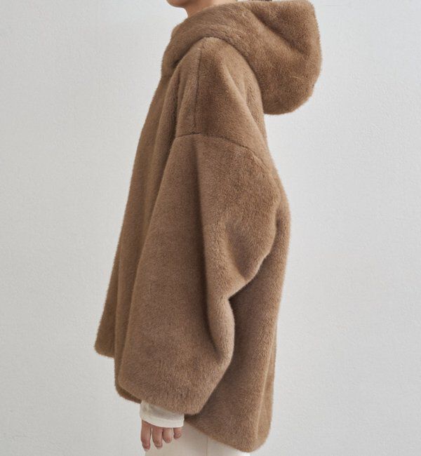  「フードフェイクファーブルゾン」|ベスト・ジレ|