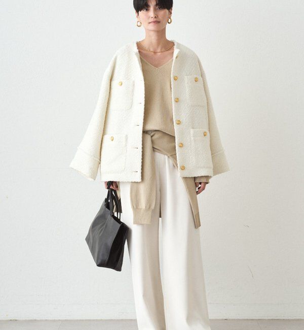  「【20周年限定】ツイードジャケット」|ベスト・ジレ|