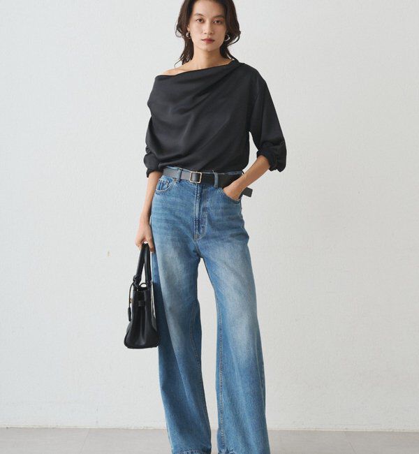  「ドレープブラウス」|シャツ・ブラウス|