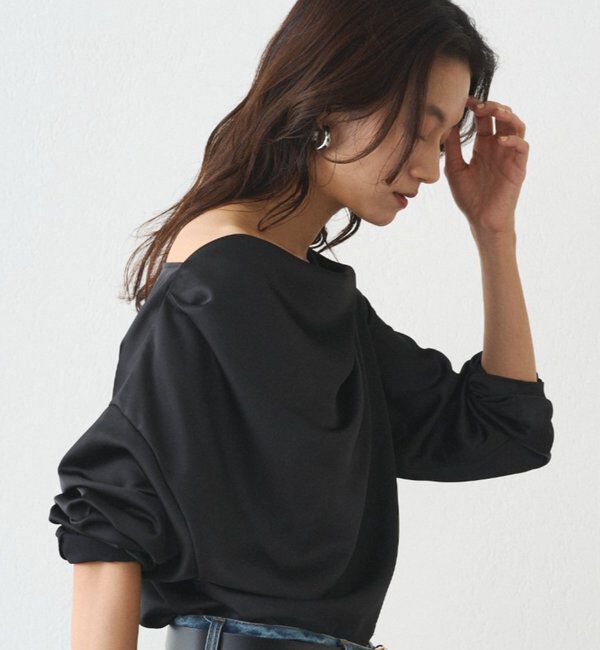  「ドレープブラウス」|シャツ・ブラウス|