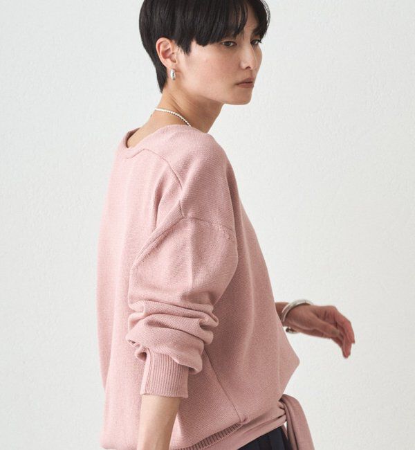  「コットンVニット」|ニット・セーター|