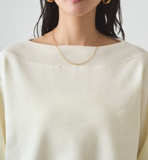  「ジョーゼットオフショルニット」|ニット・セーター|