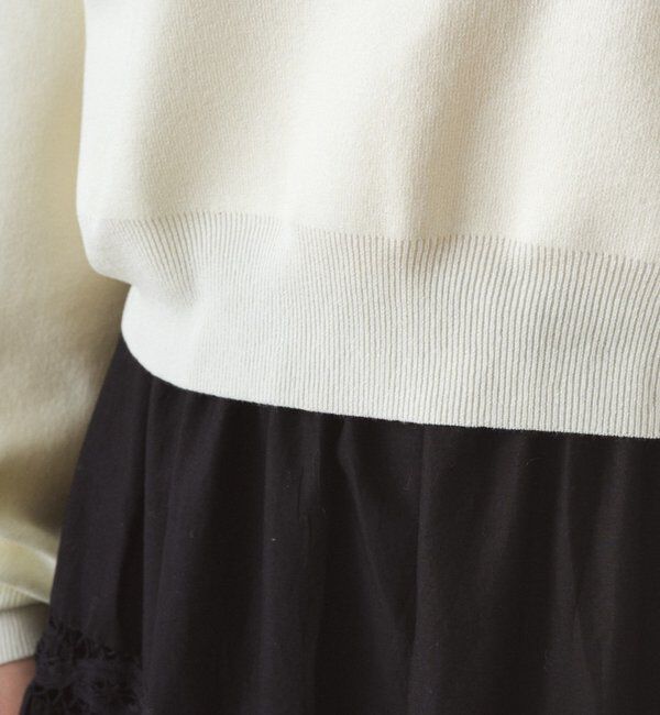  「ジョーゼットオフショルニット」|ニット・セーター|