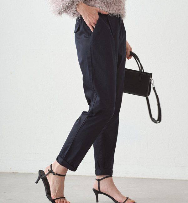  「裾ねじりパンツ」|チノ|