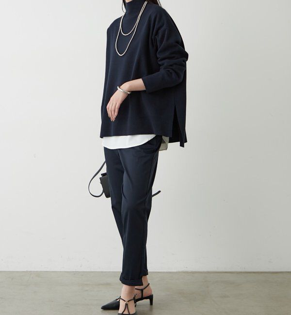  「裾ねじりパンツ」|チノ|
