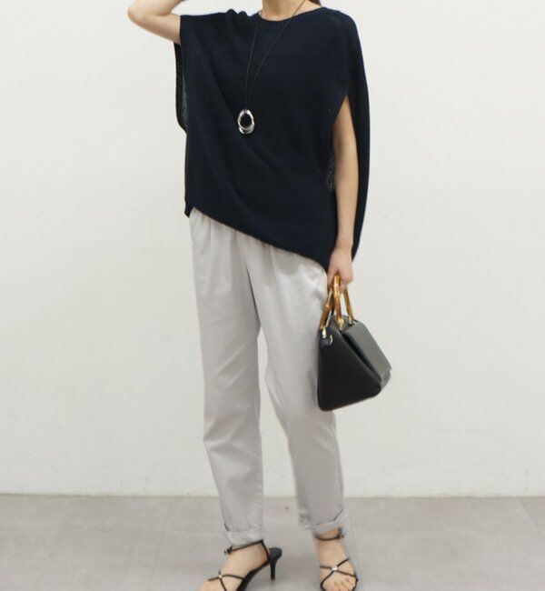  「裾ねじりパンツ」|チノ|