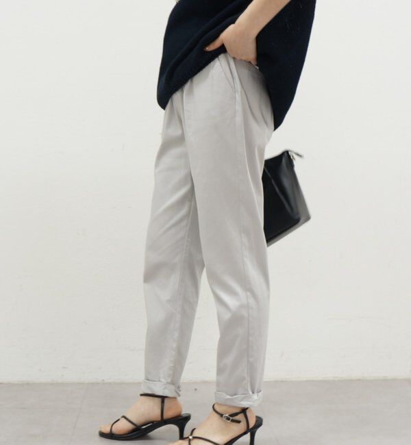  「裾ねじりパンツ」|チノ|