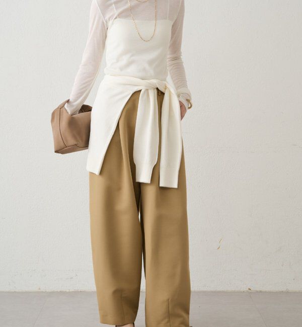  「バレルレッグパンツ」|チノ|