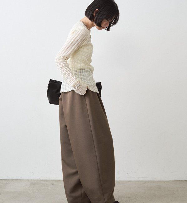  「バレルレッグパンツ」|チノ|