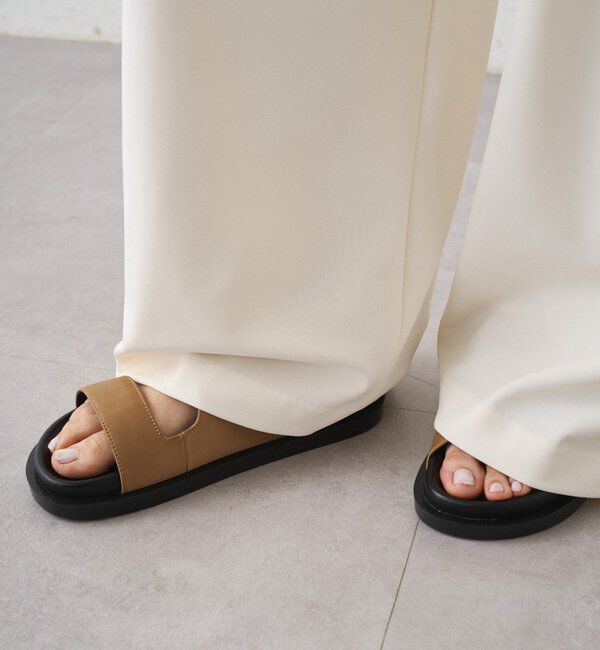  「【＠ld_risaコラボ】ジャージータックワイドパンツ」|チノ|