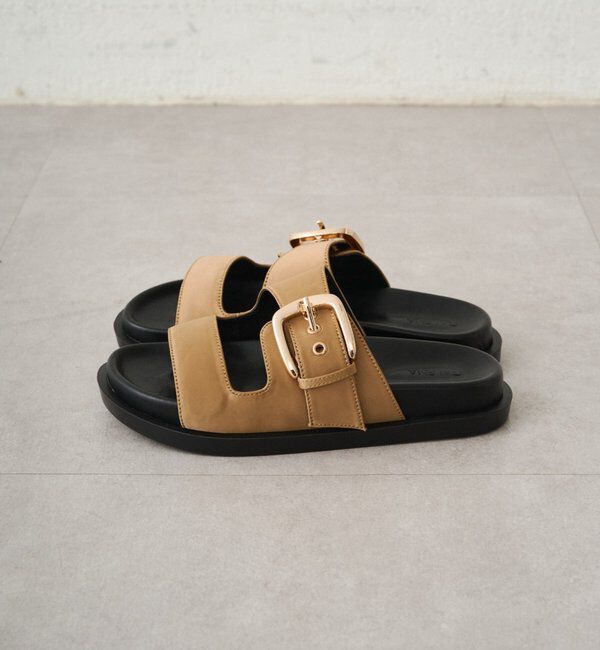  「【GALENA/ガレナ】メタルバックルサンダル」|サンダル|