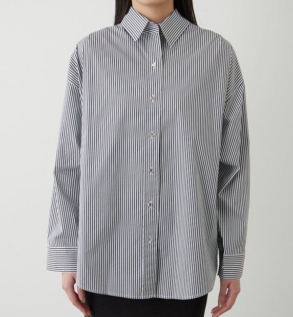  「ストライプBigシャツ」|シャツ・ブラウス|