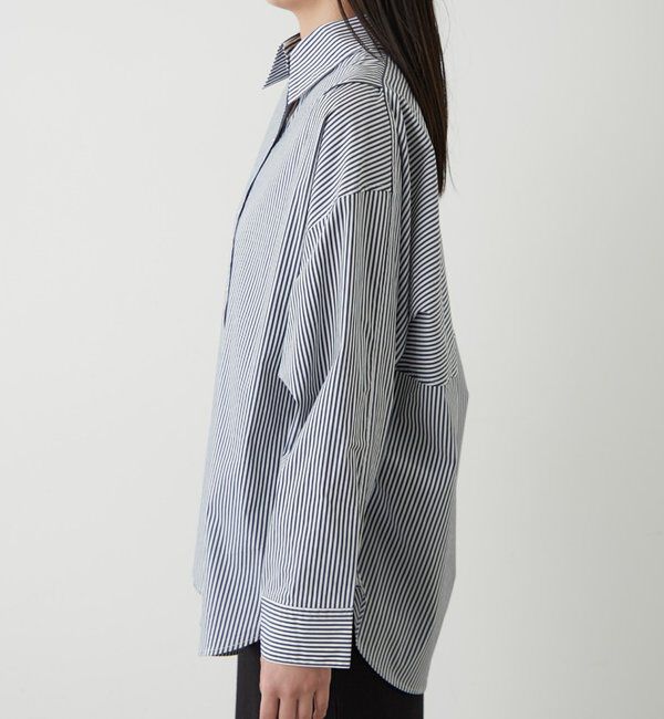  「ストライプBigシャツ」|シャツ・ブラウス|