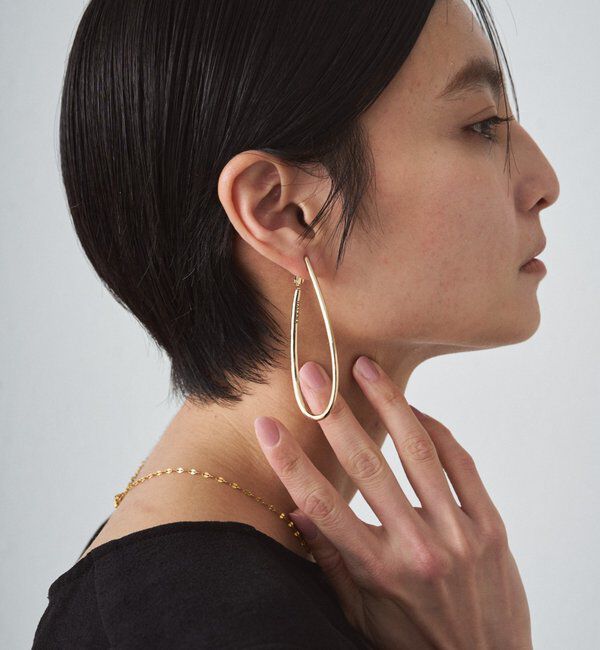  「【GALENA/ガレナ】ドロップフープイヤリング」|その他|