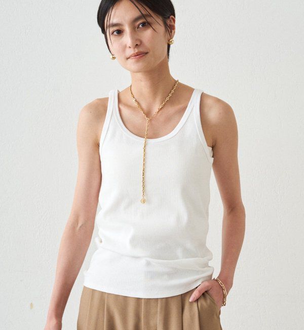  「タンクトップ」|Tシャツ・カットソー|オフホワイト