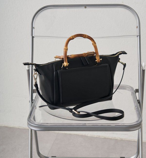  「【GALENA/ガレナ】バンブーハンドルBag」|ショルダー・メッセンジャー|