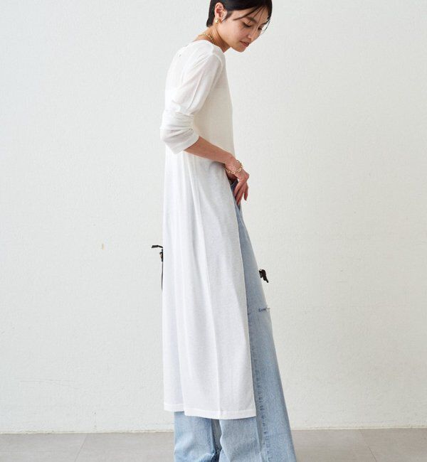  「シアーハイスリットワンピース」|ワンピース|