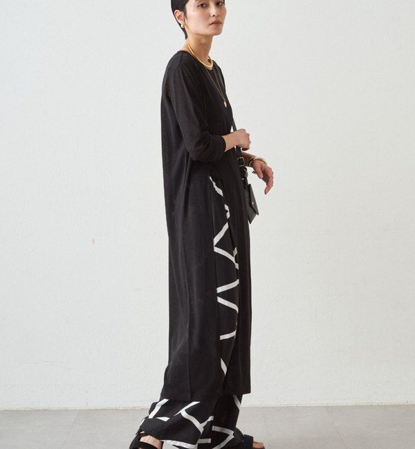  「シアーハイスリットワンピース」|ワンピース|