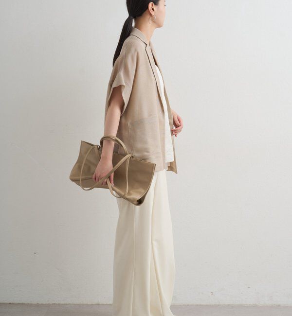  「半袖メッシュジャケット」|テーラードジャケット|