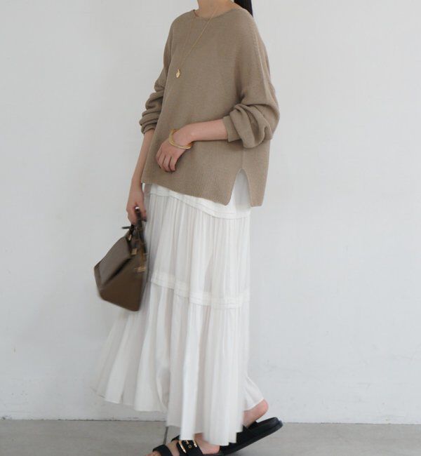  「2WAYギマコットンニット」|ニット・セーター|