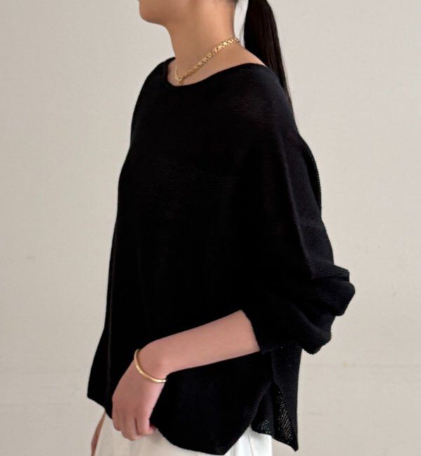  「2WAYギマコットンニット」|ニット・セーター|