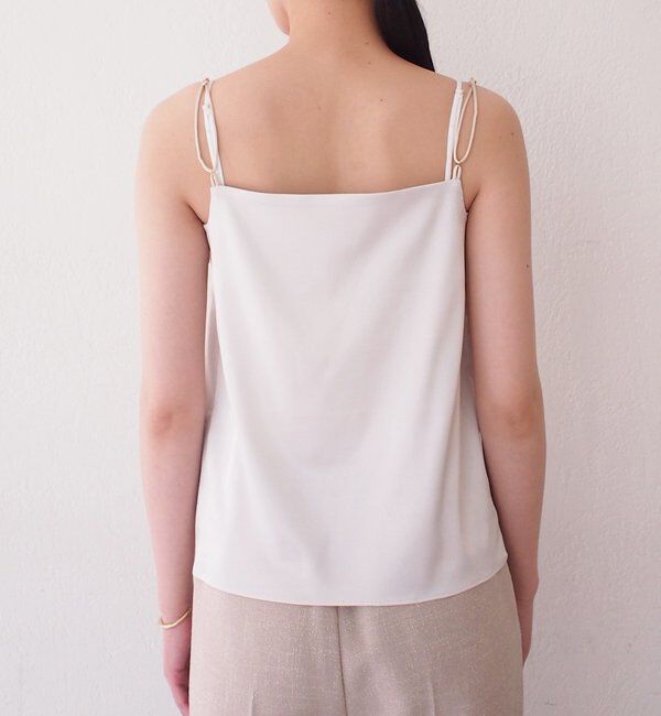  「【Atelier N5/アトリエヌメロサンク】サテンキャミ」|シャツ・ブラウス|