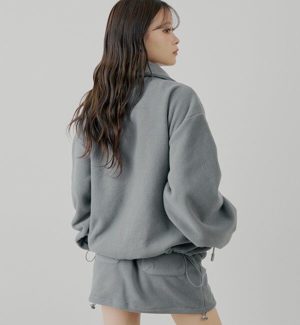  「【セットアップ対応】胸ロゴフリーストップス」|シャツ・ブラウス|