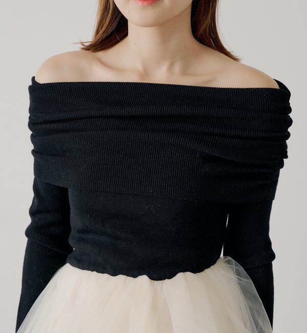  「【SALON by Chico】ティアードボリュームドッキングワンピース」|ワンピース|